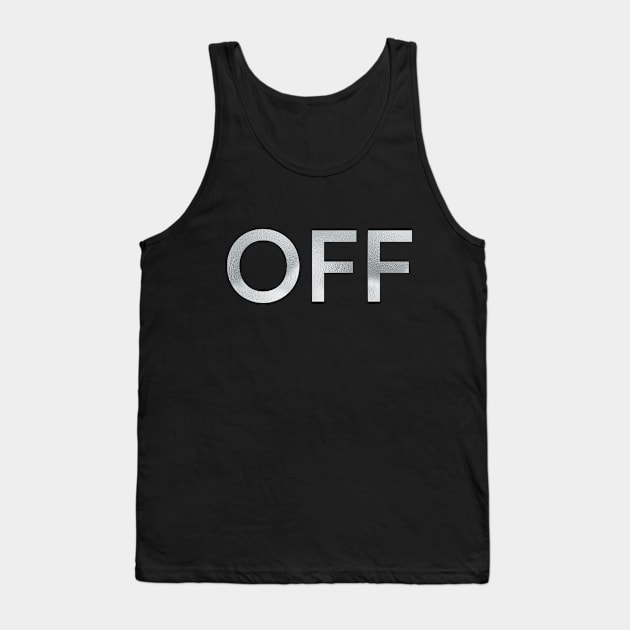 Off Records Tank Top by SupaDopeAudio